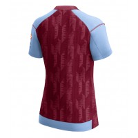 Camisa de Futebol Aston Villa Equipamento Principal Mulheres 2023-24 Manga Curta